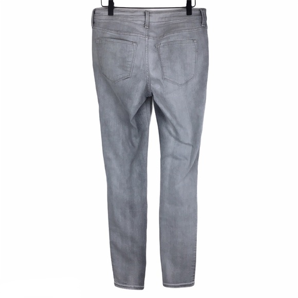 OLD NAVY Jeans 2 Pair Lot Super Skinny Rockstar Mid Rise Stretch Green Grey - Picture 6 of 16